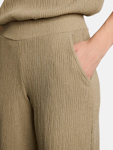 TOM TAILOR Loose fit Trousers in Green