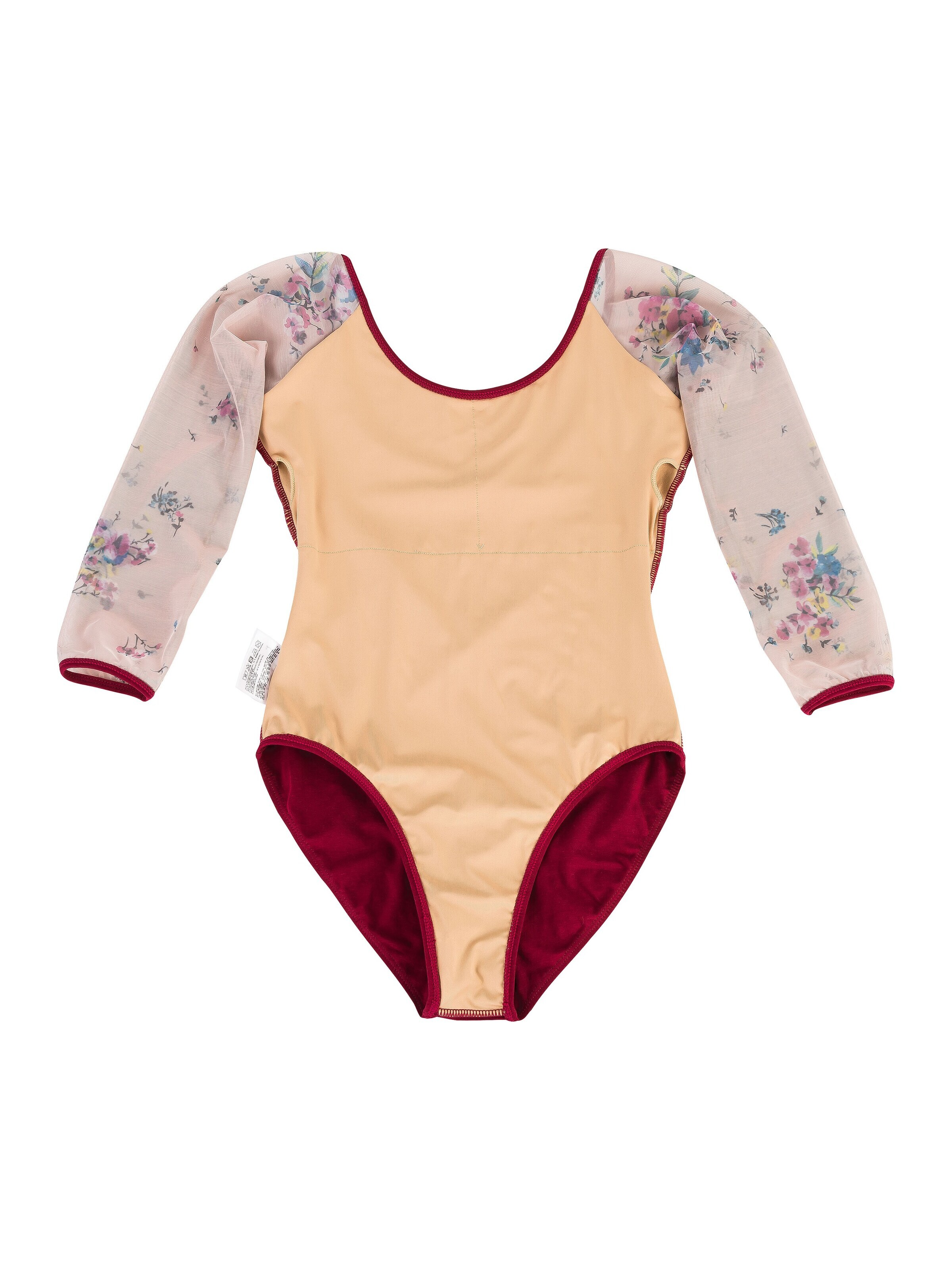 Tanzmuster Athletic Bodysuit 'Sina' in Red