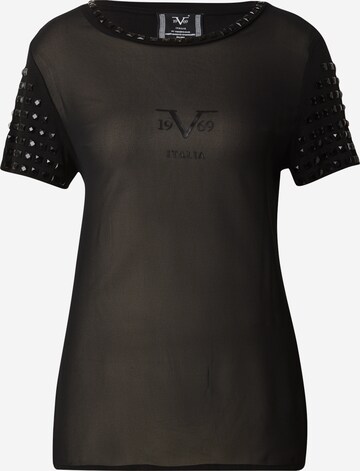 T-shirt 'MIRIAM' 19V69 ITALIA en noir : devant