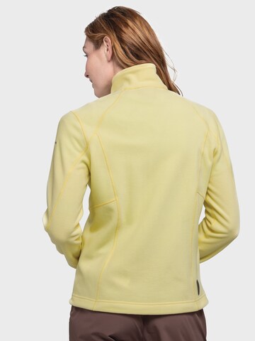 Schöffel Functionele fleece jas 'Leona3 ' in Geel