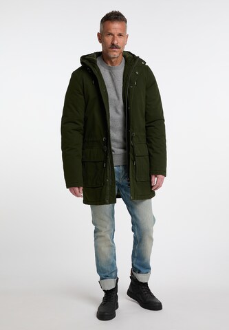 Parka invernale di DreiMaster Vintage in verde