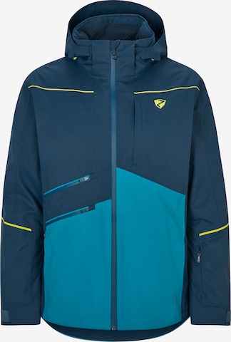 ZIENER Athletic Jacket 'TOACA' in Blue: front