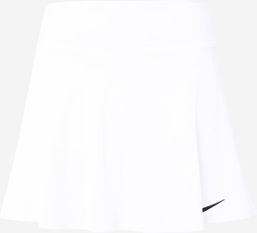 NIKE Athletic Skorts in White: front