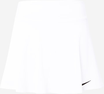 NIKE Спортивная юбка в Белый: спереди