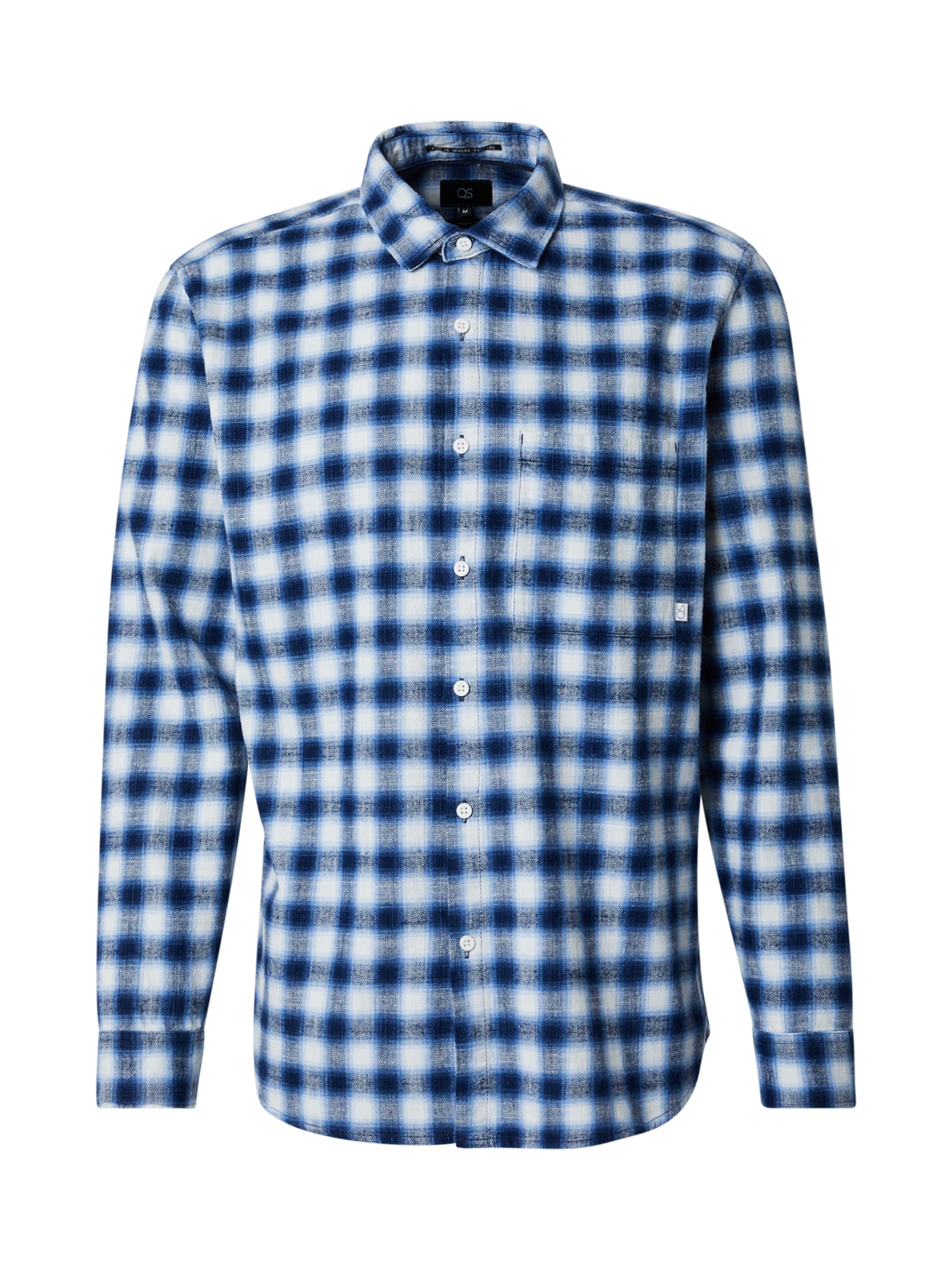 zils QS Standarta piegriezums Krekls: no priekšpuses