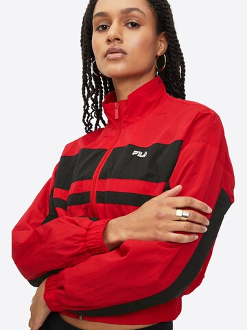 Veste de survêtement 'LUBU' FILA en rouge