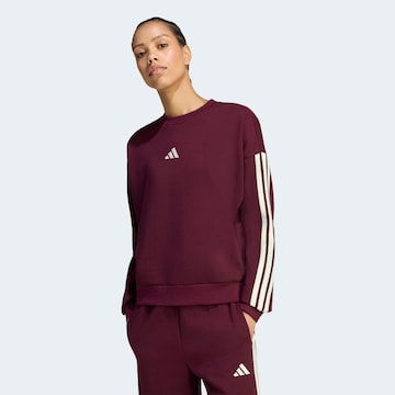ADIDAS SPORTSWEAR Athletic Sweatshirt 'Essentials' in Red: front