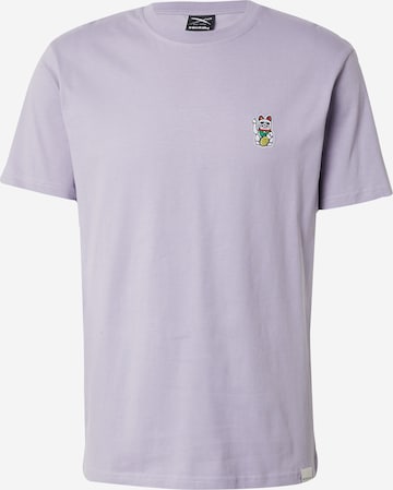 T-Shirt 'Bye Bye' Iriedaily en violet : devant