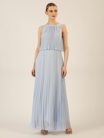APART Evening Dress in Blue: front