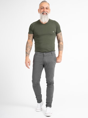 Indumentum Slim fit Chino Pants in Grey