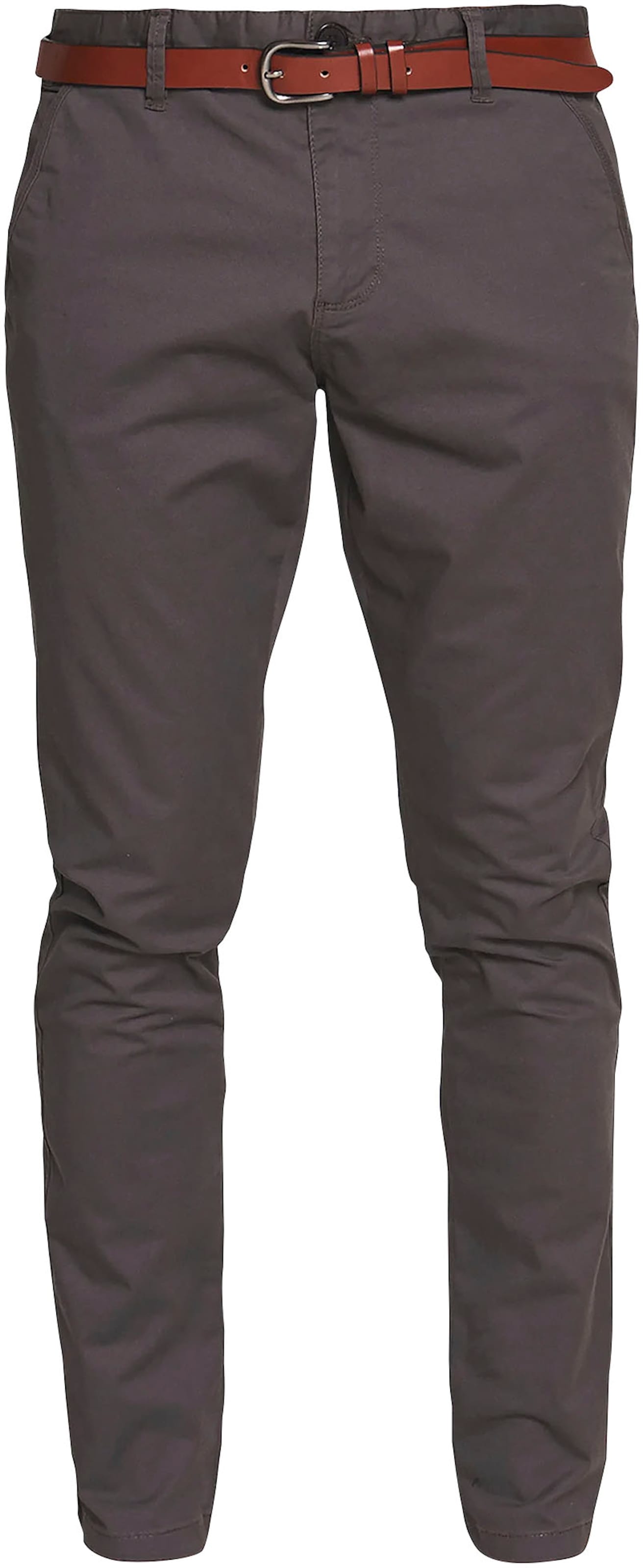 INDICODE JEANS Pants in Grey: front