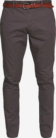 INDICODE JEANS Regular Hose in Grau: Vorderseite