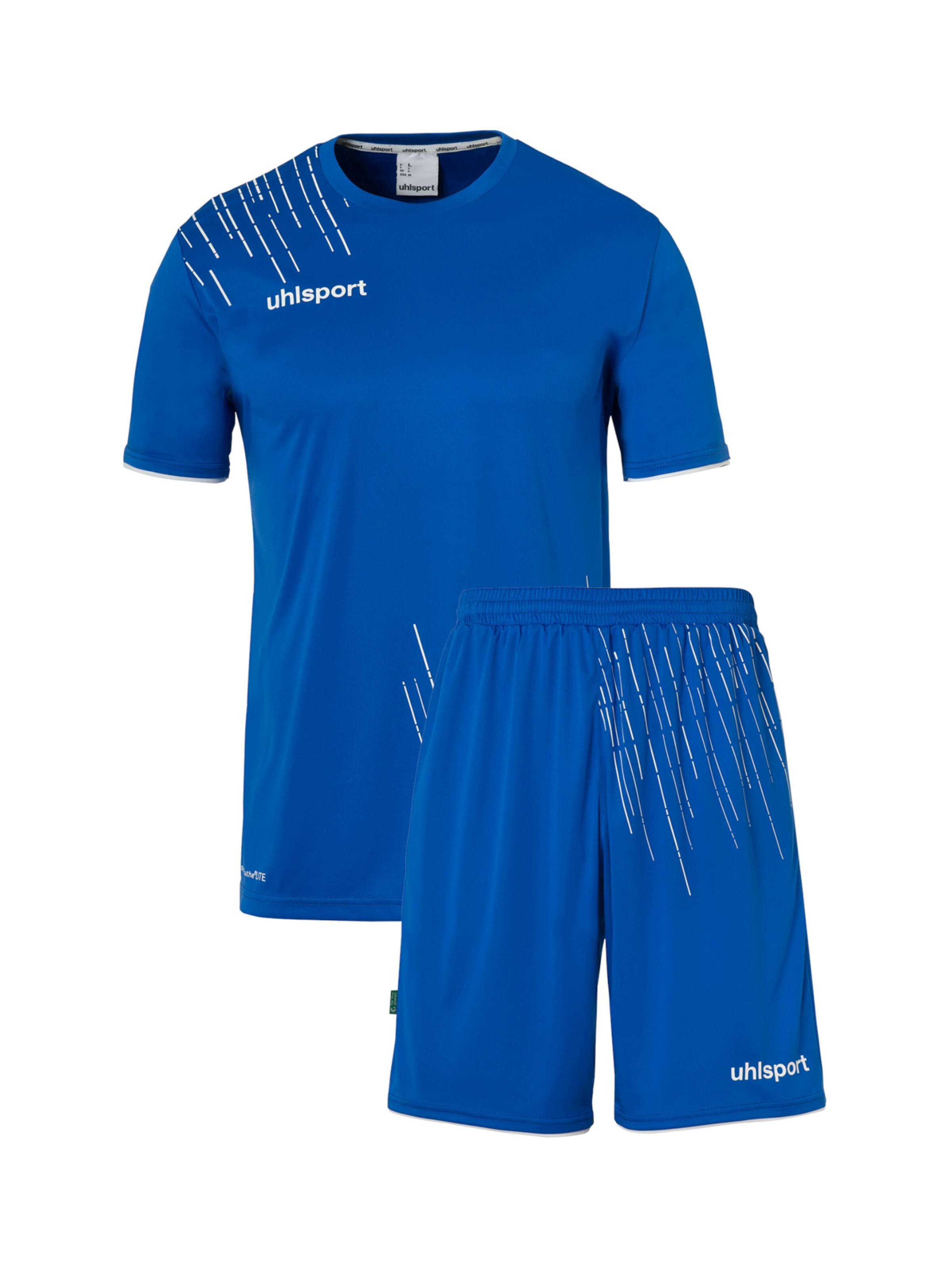 UHLSPORT Trainingsanzug in Blau: Vorderseite