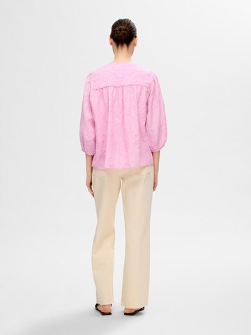 SELECTED FEMME Bluse 'SLFCorina' in Pink