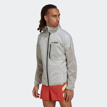 ADIDAS TERREX Athletic Jacket in Grey