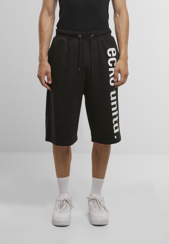 Regular Pantalon Ecko Unlimited en noir