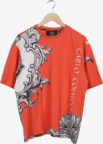 Carlo Colucci T-Shirt M in Orange: predná strana
