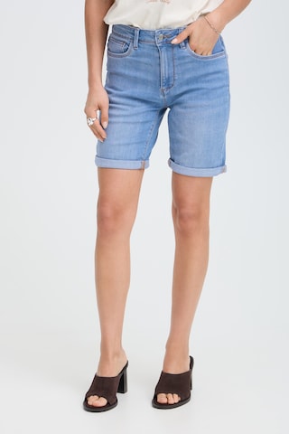 Pulz Skinny Jeans 'Kayla' in Blauw: voorkant