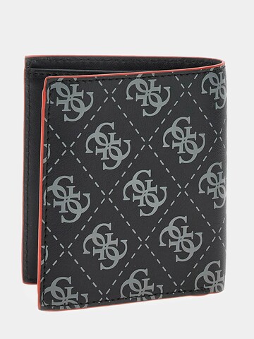 GUESS Portemonnaie 'Milano' in Schwarz