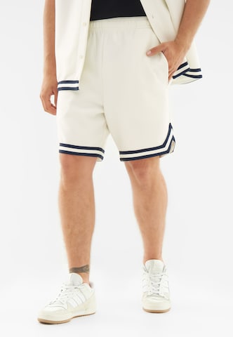 Regular Pantalon 'Parker' Johnny Urban en beige : devant