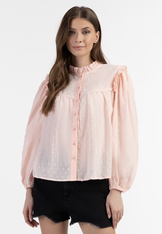 DreiMaster Vintage Blouse 'Abrel' in Pink: front