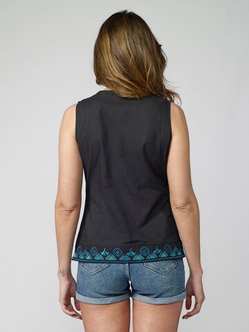 KOROSHI - Blusa en negro