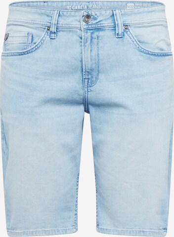 GARCIA Slimfit Jeans in Blauw: voorkant