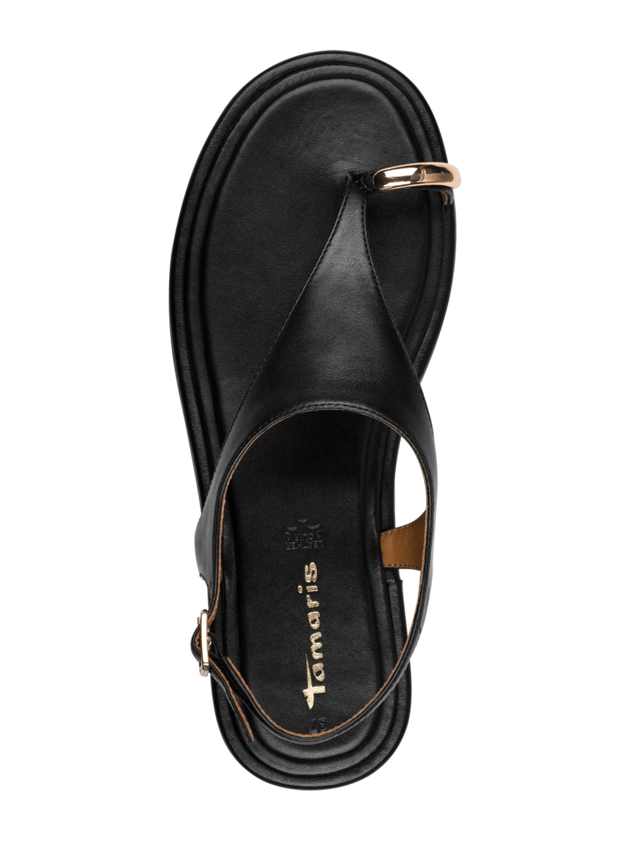 Tamaris Teenslipper in Zwart