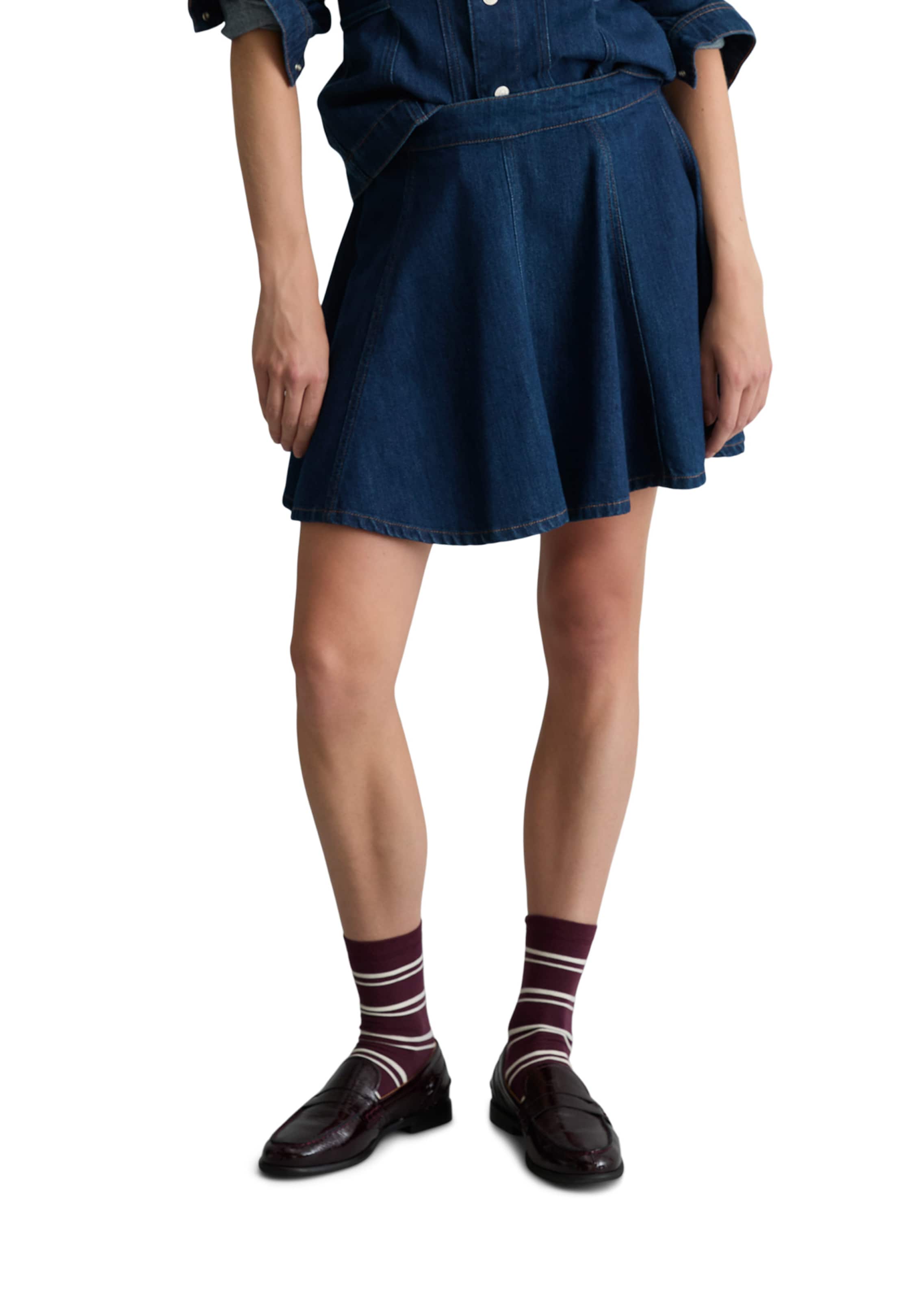 Marc O'Polo DENIM Skirt in Blue: front
