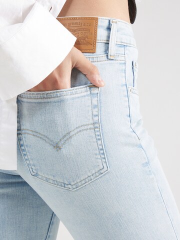 LEVI'S ® Bootcut Jeans '725 High Rise Bootcut' i blå