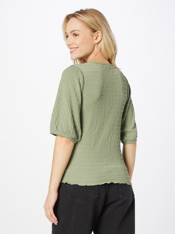 PIECES Shirt 'ALICE' in Green