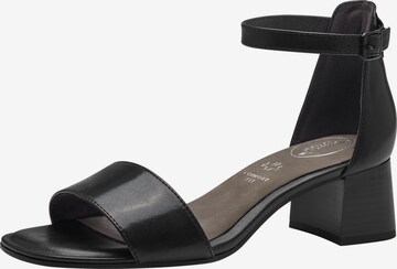 TAMARIS Sandals in Black: front