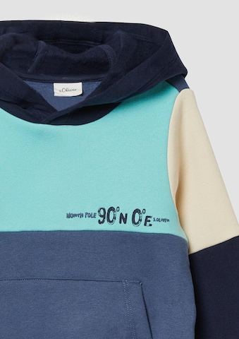 Veste de survêtement s.Oliver en bleu