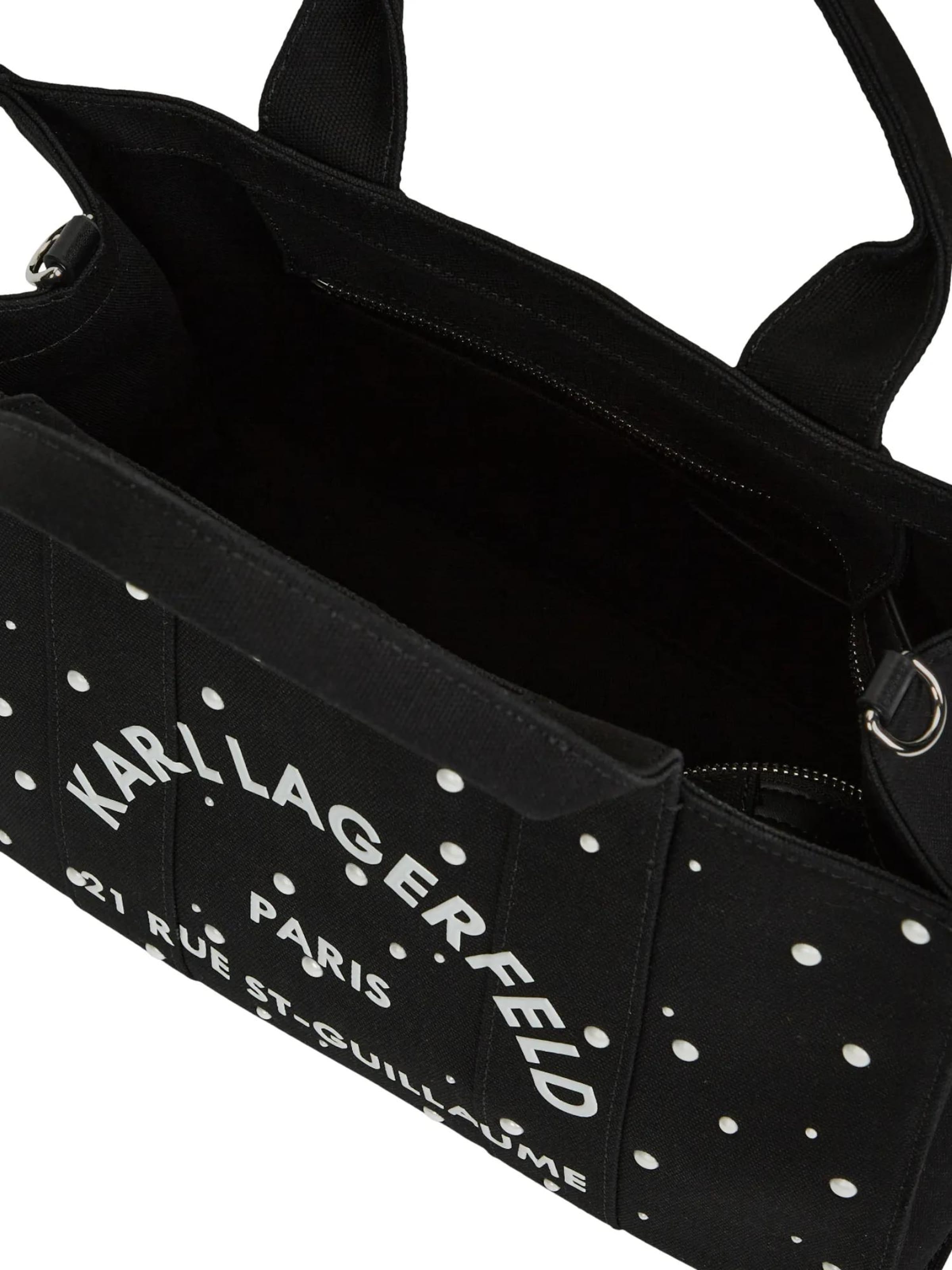 Karl Lagerfeld Torba shopper 'Rue St-Guillaume' w kolorze czarny