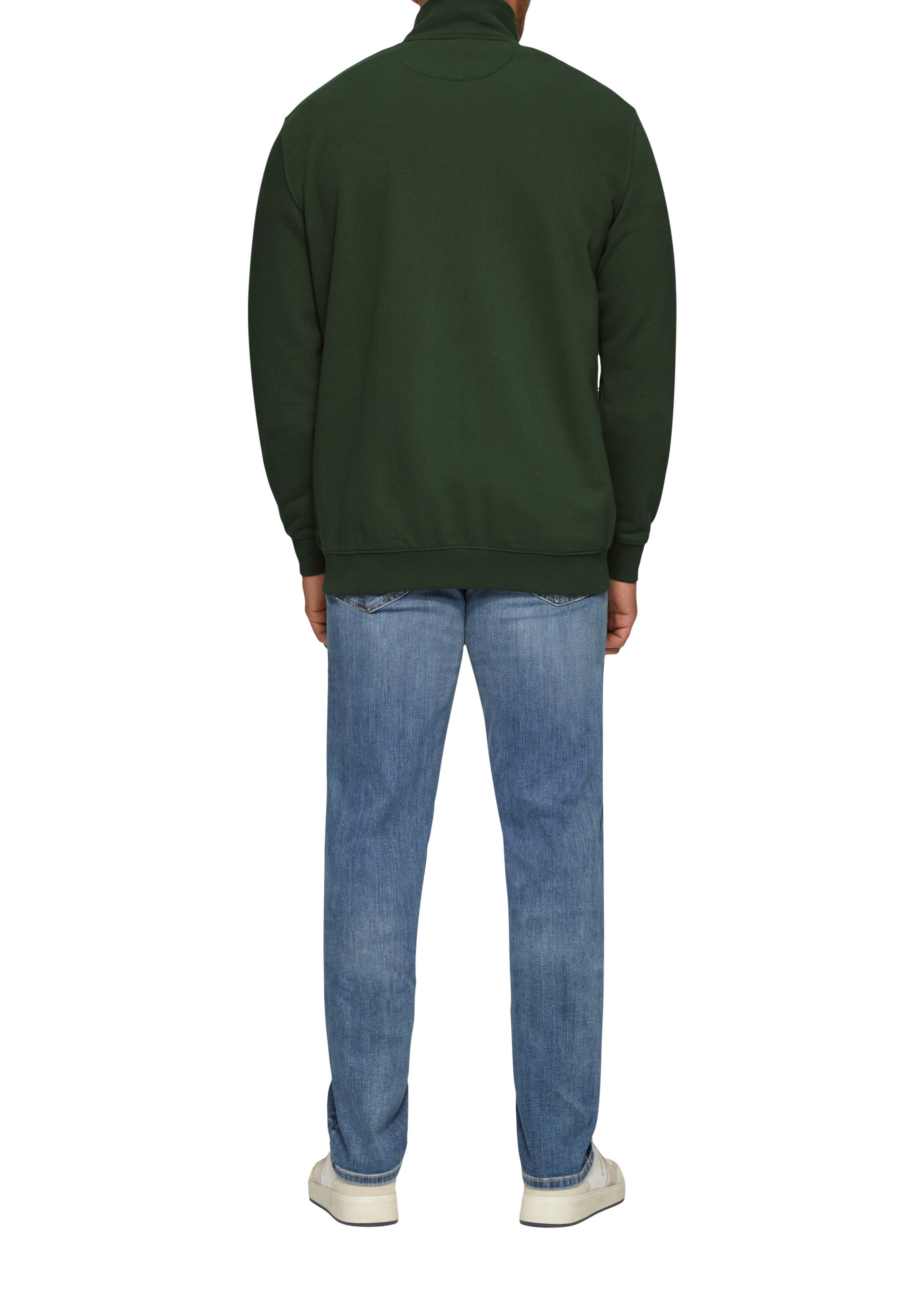 s.Oliver Sweatvest in Groen