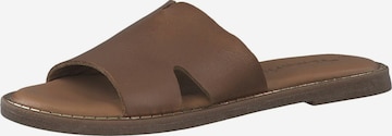 TAMARIS Mules in Brown: front