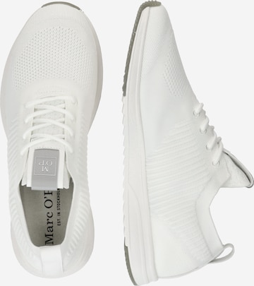 Baskets basses 'Jasper' Marc O'Polo en blanc