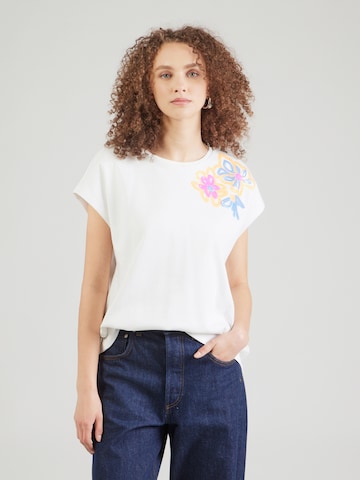 T-shirt Smith&Soul en blanc : devant