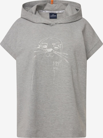 LAURASØN Sweatshirt in Grey: front