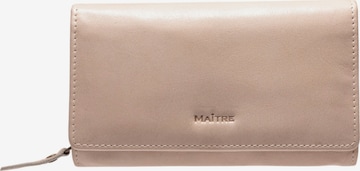 Portamonete di Maître in beige: frontale