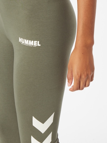 Hummel Skinny Leggings in Grün