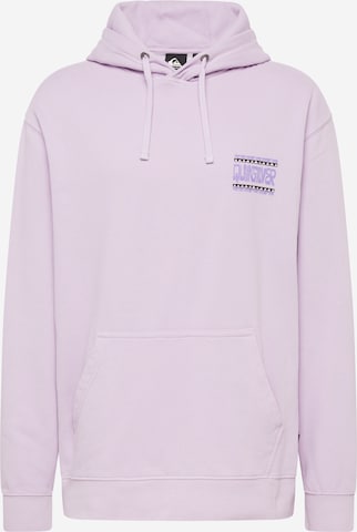 Sweat de sport 'NEON' QUIKSILVER en violet : devant