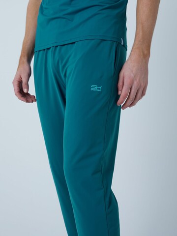 Coupe slim Pantalon de sport 'Slim Training Pants' SPORTKIND en vert