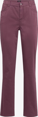 Regular Pantalon Goldner en violet : devant