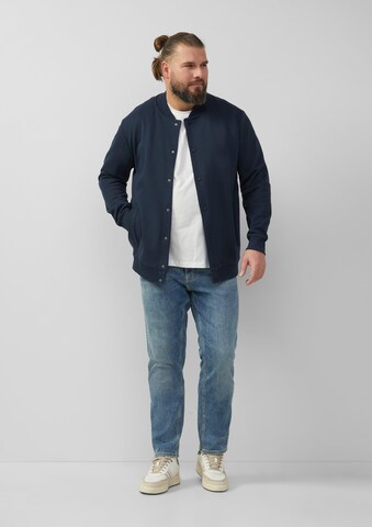 s.Oliver Zip-Up Hoodie in Blue
