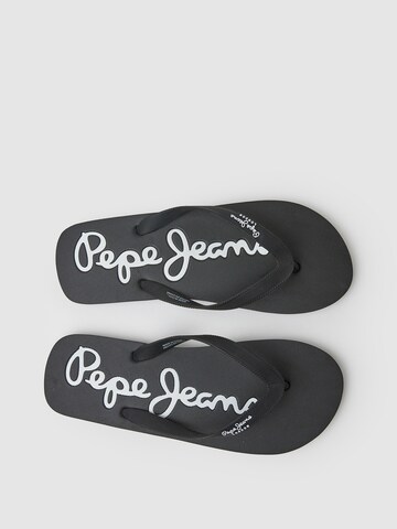Pepe Jeans T-bar sandals in Black