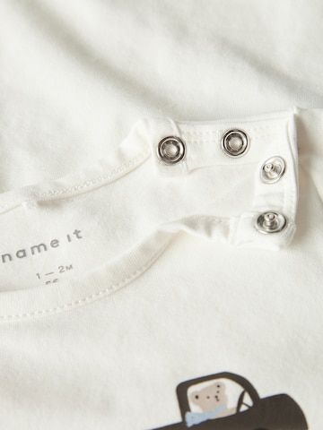Maglietta 'NBMREMUS' di NAME IT in bianco