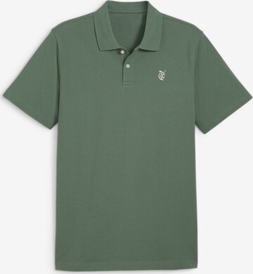 PUMA Performance Shirt 'PUMA x QUIET GOLF CLUB' in Green: front