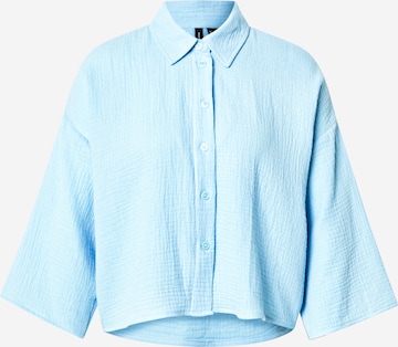 Camicia da donna 'VMNatali' di VERO MODA in blu: frontale