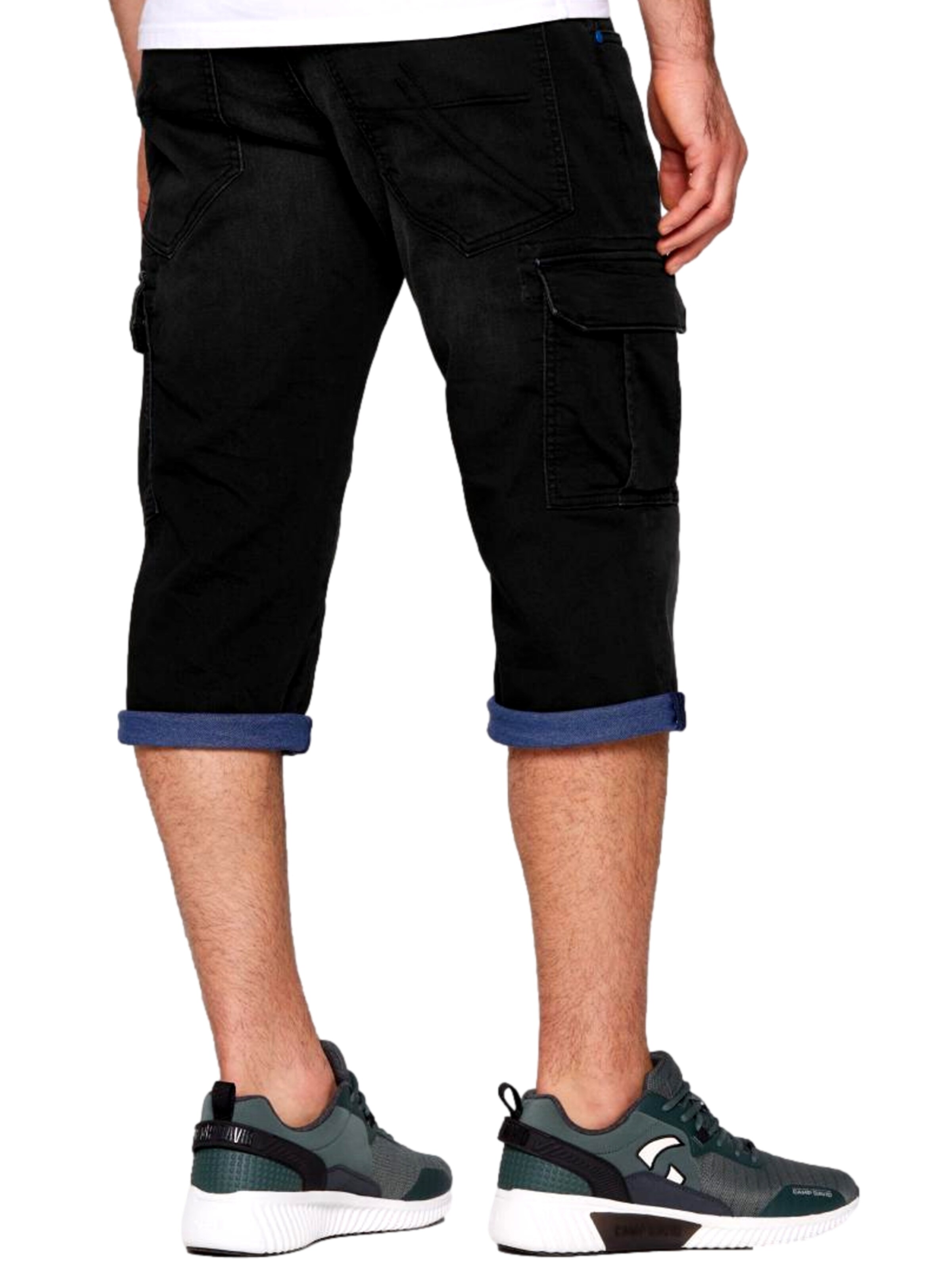 CAMP DAVID Regular Jeans in Zwart